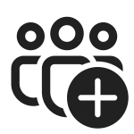 Team Add SVG Icon
